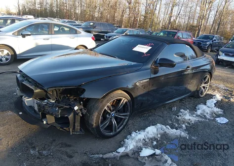 2014 BMW M6 from USA, damaged, VIN WBSLZ9C52EDZ78782